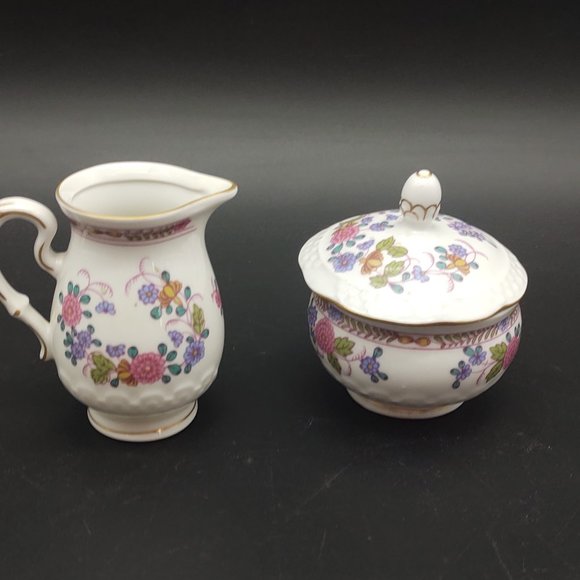 Reichenbach Sugar Bowl and Creamer - Picture 10 of 11